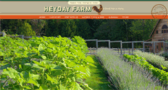 Desktop Screenshot of heydayfarm.com
